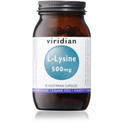 Viridian L-Lysine 500mg - 90 Veg Caps