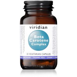 Viridian Beta carotene (Mixed carotenoid complex) 15mg - 30 Veg Caps