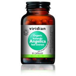 Viridian Organic Icelandic Angelica Leaf Extract - 30s