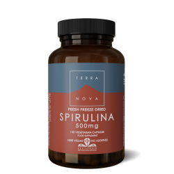 Spirulina 500mg (fresh freeze dired - organic) 100's