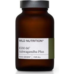 Wild Nutrition General Living Food-Grown KSM-66 Ashwagandha Plus 60 caps