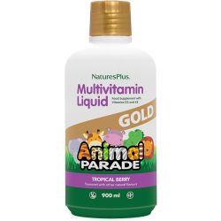 Nature's Plus Animal Parade GOLD Liquid Multi – Tropical 30oz