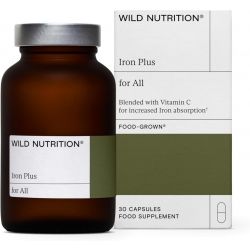 Wild Nutrition General Living Food-Grown Iron Plus 30 caps