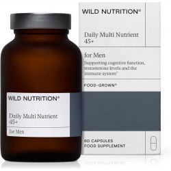 Wild Nutrition Bespoke Man Food-Grown Daily Multi Nutrient 45+ 60 caps