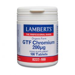 GTF CHROMIUM 200µg  100's                        