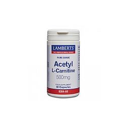 ACETYL L-CARNITINE 500mg 60's