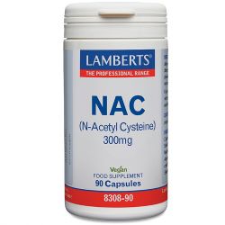 Lamberts N-Acetyl Cysteine (NAC) 300mg 90s