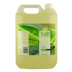Faith in Nature Tea Tree Shower Gel & Foam Bath 5 litre 