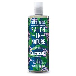 Faith in Nature Tea Tree Shower Gel & Foam Bath 400ml