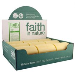 Faith in Nature Hemp Soap - box of 18 bars 