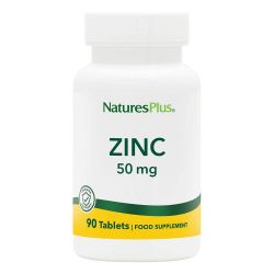 Nature's Plus Zinc 50 mg Tablets 90's