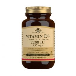 Solgar Vitamin D3 (Cholecalciferol) 2200 IU (55 