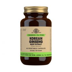 Solgar Korean Ginseng Root Extract Vegetable Capsules - Pack of 60