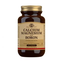 Solgar Calcium Magnesium Plus Boron Tablets - Pack of 100