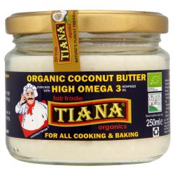 Tiana High Omega 3 organic coconut butter 250g