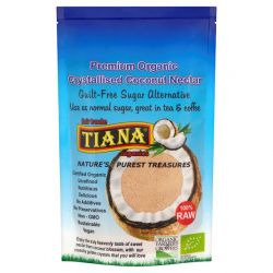 Tiana Organic Crystallised Raw Coconut Nectar 250g
