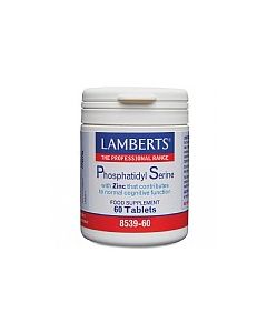 Lamberts PHOSPHATIDYL SERINE 100mg WITH ZINC 60's