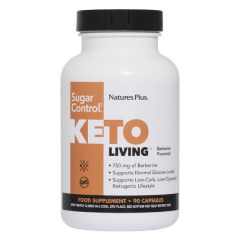 Nature's Plus KETO LIVING SUGAR CONTROL VCAPS 90