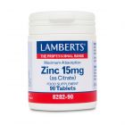 ZINC 15mg (as Citrate) 90's